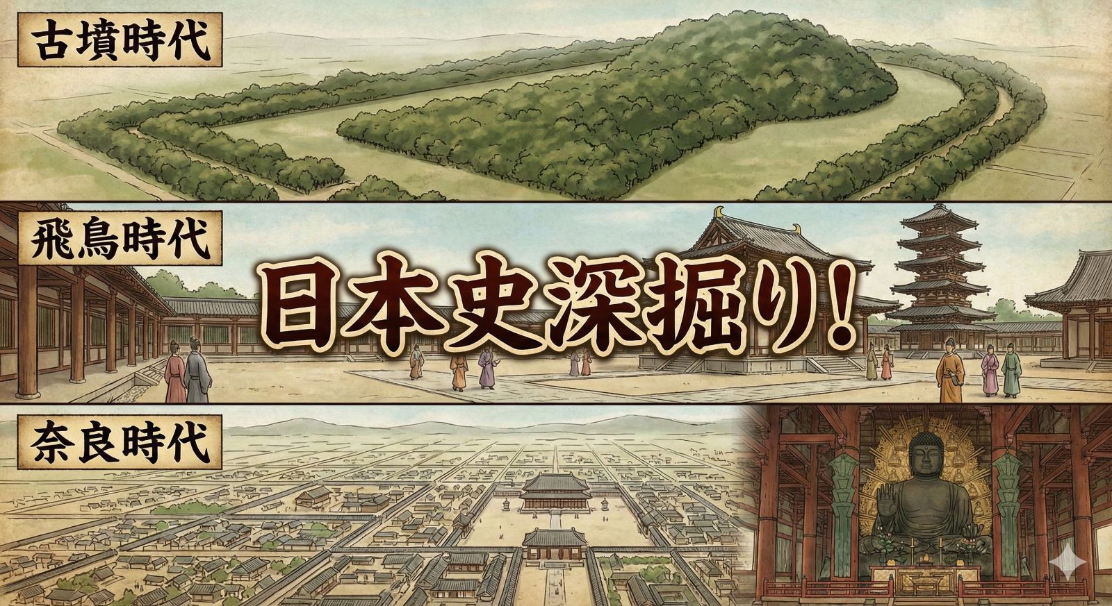 古墳‣飛鳥‣奈良時代