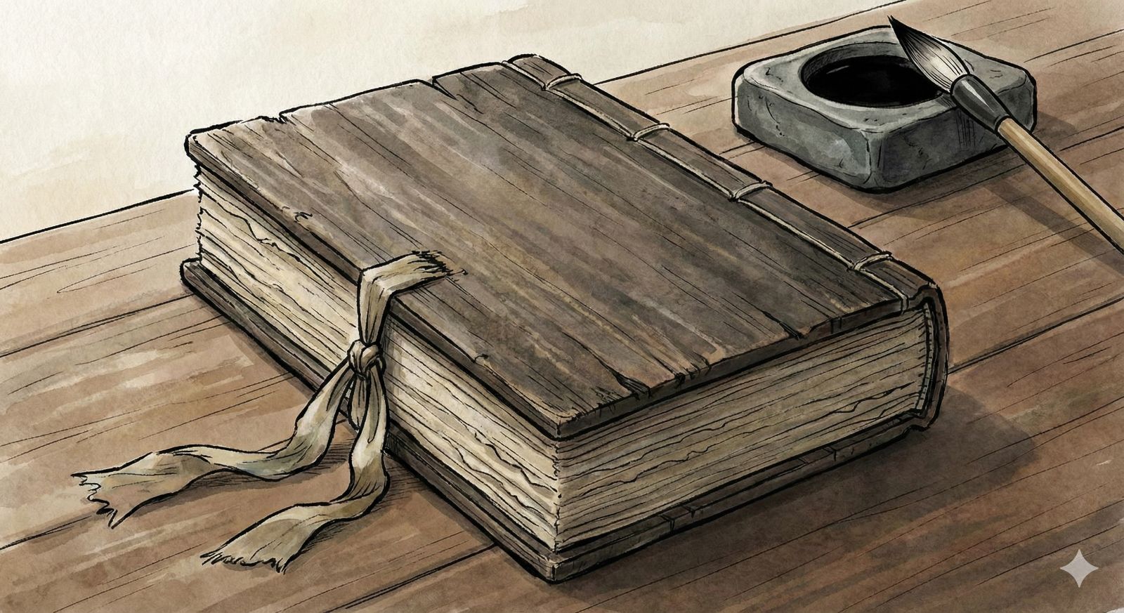 「公式な歴史書」のイラスト