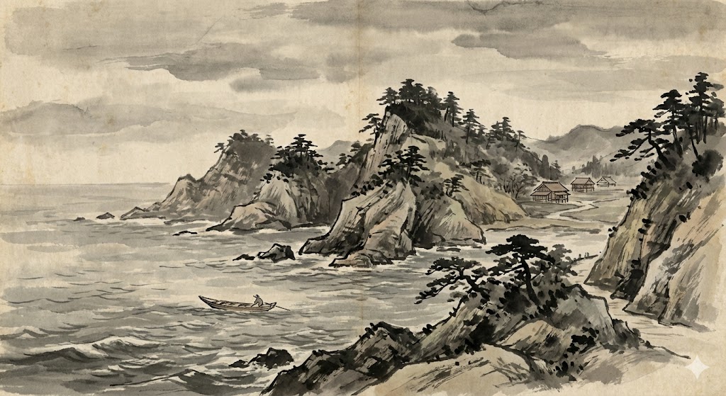 隠岐の島の風景