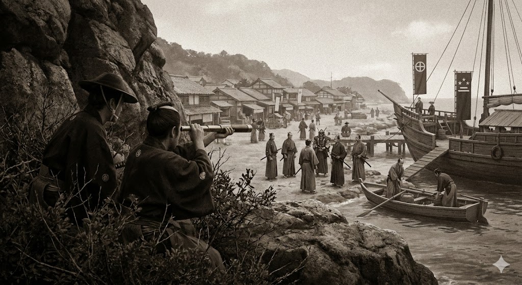 薩摩や長州の動きを監視する様子