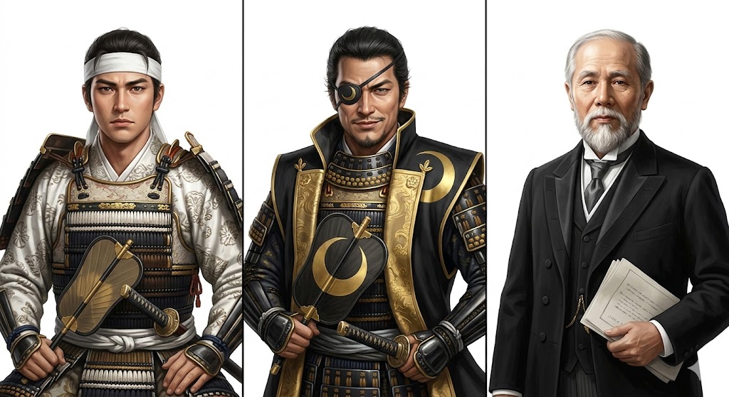 ENFP 源義経、伊達政宗、伊藤博文