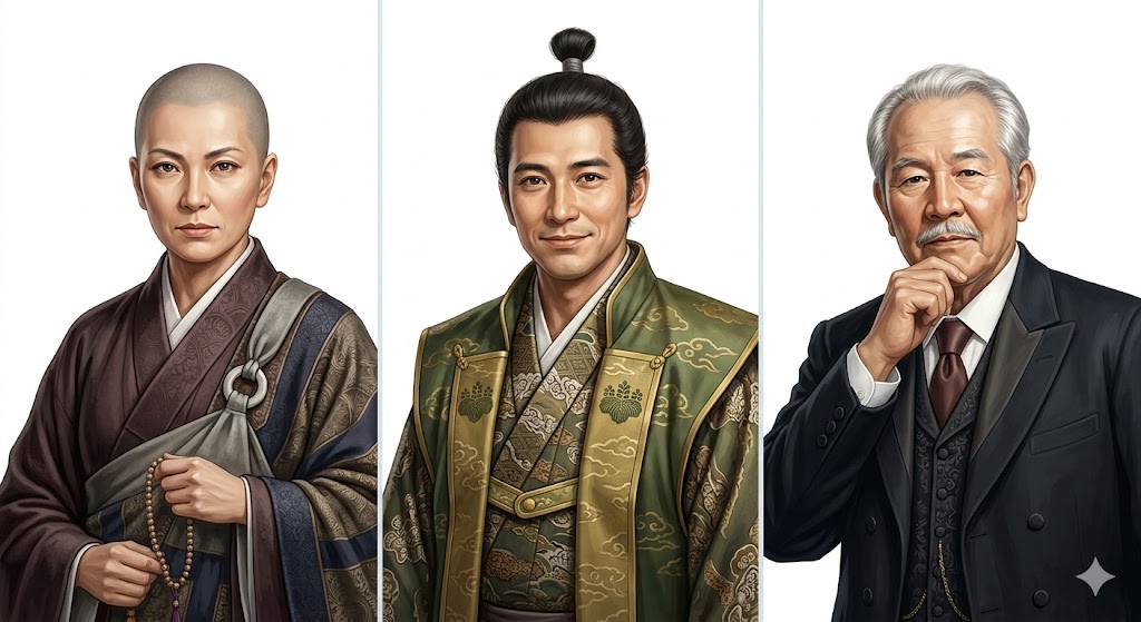 ESFJ 北条政子、豊臣秀長、渋沢栄一