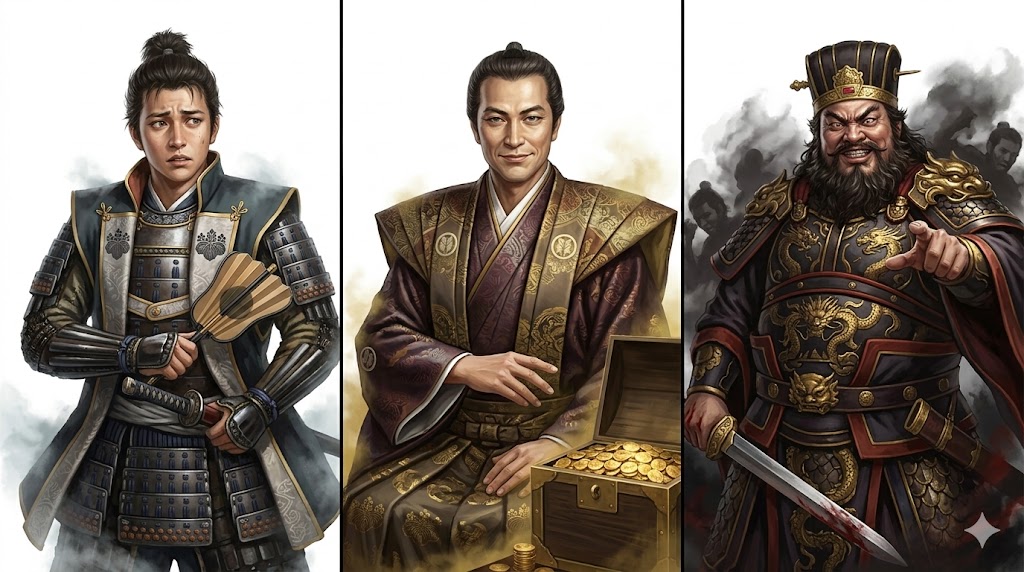 ESFP 小早川秀秋、田沼意次、董卓