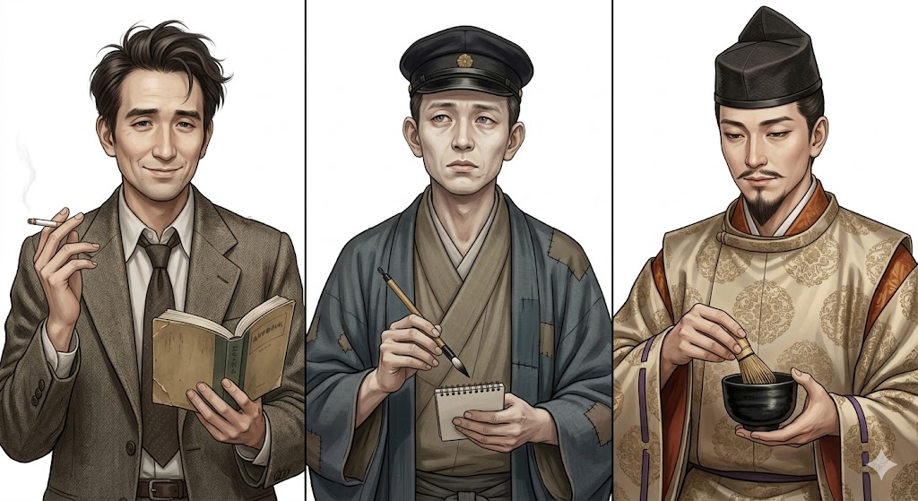 INFP 太宰治、石川啄木、足利義政