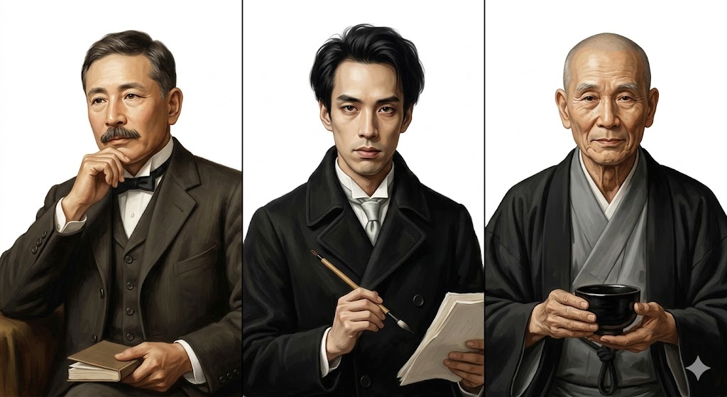 INTP 夏目漱石、芥川龍之介、千利休