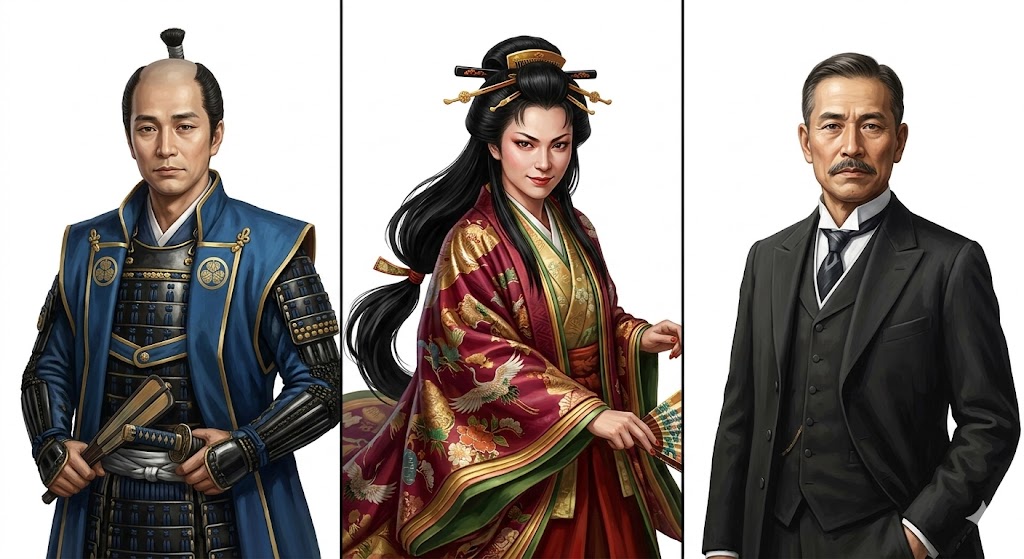 ISFJ 徳川慶喜、淀殿（茶々）、桂太郎