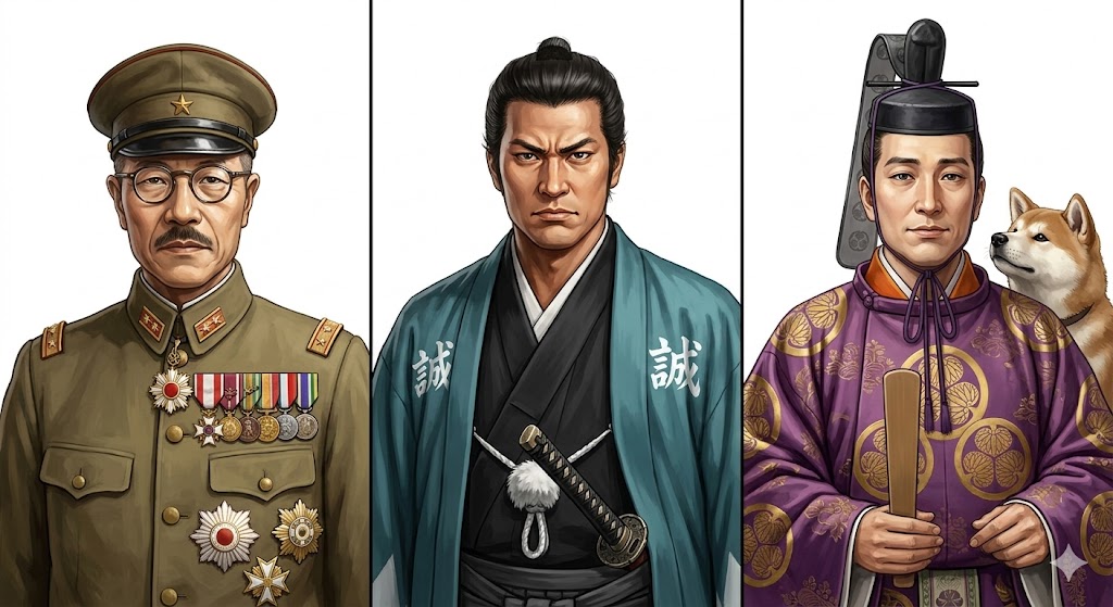 ISTJ 東條英機、近藤勇、徳川綱吉