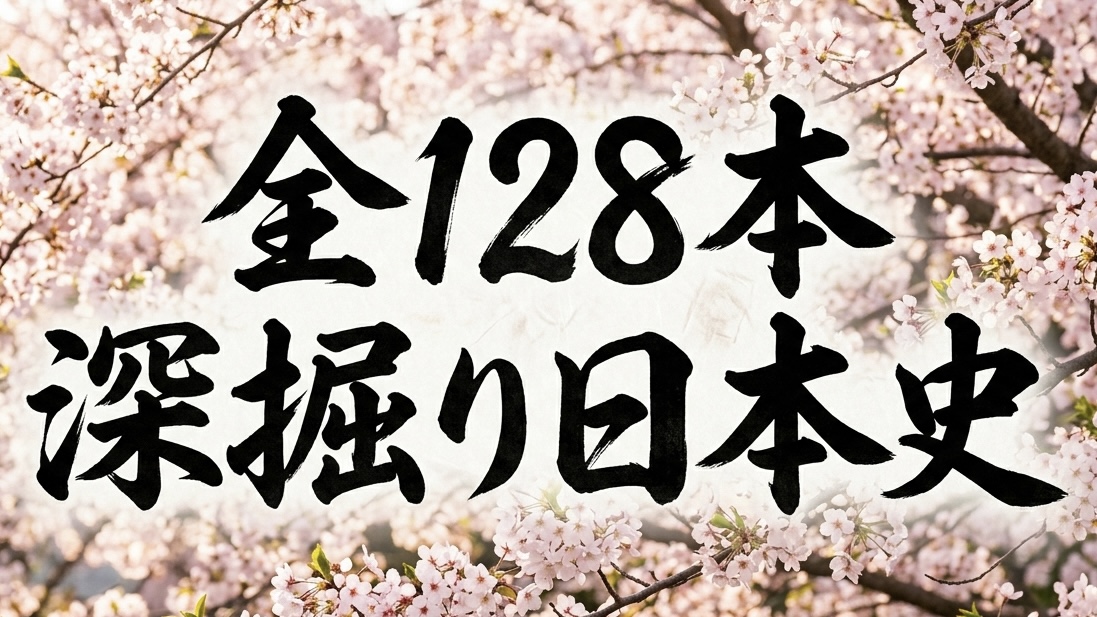 全128本 日本史深掘り